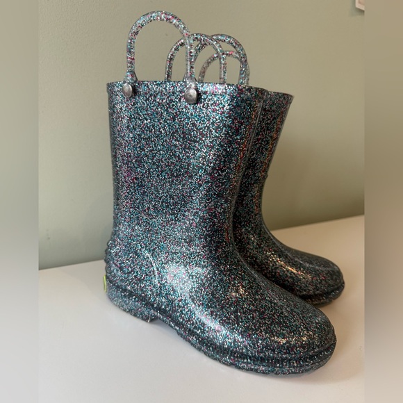 Western Chief Other - Wester Chief Girls Glitter Waterproof Rain Boot size 13 EUC